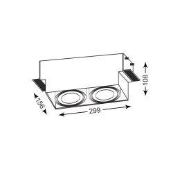 94364-WH ONEON DL 111-2 SPOT BIAŁY/WHITE