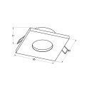 ARGU10-032 CHIPO DL SPOT CZARNY/BLACK