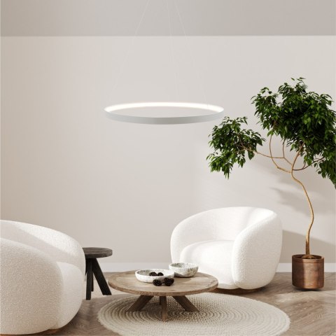 LA0717/1-WH CIRCLE LAMPA WISZĄCA FI 1100MM DŁ. LINEK H2,5M LA0717/1-WH CIRCLE LAMPA WISZĄCA FI 1100MM DŁ. LINEK H2,5M