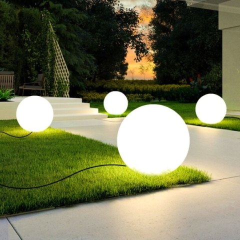 Lampa ogrodowa kula BALL 50 biała 50 cm Lampa ogrodowa kula BALL 50 biała 50 cm