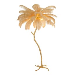 Lampa podłogowa EMU pióra beżowe 150 cm