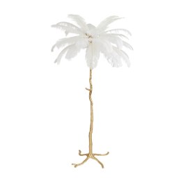 Lampa podłogowa EMU pióra białe 170 cm