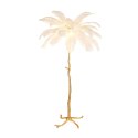 Lampa podłogowa EMU pióra białe 170 cm