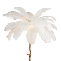 Lampa podłogowa EMU pióra białe 170 cm