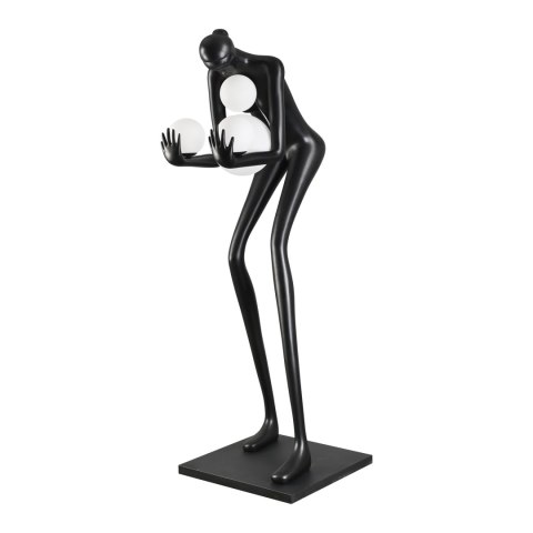 Lampa podłogowa WOMAN-2 BLACK czarna 190 cm Lampa podłogowa WOMAN-2 BLACK czarna 190 cm