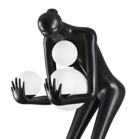 Lampa podłogowa WOMAN-2 BLACK czarna 190 cm Lampa podłogowa WOMAN-2 BLACK czarna 190 cm