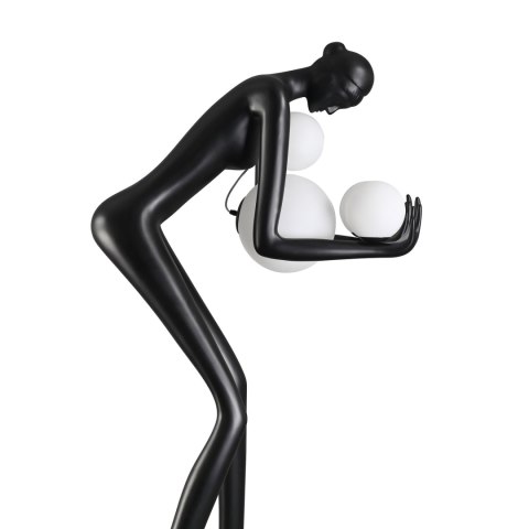 Lampa podłogowa WOMAN-2 BLACK czarna 190 cm Lampa podłogowa WOMAN-2 BLACK czarna 190 cm