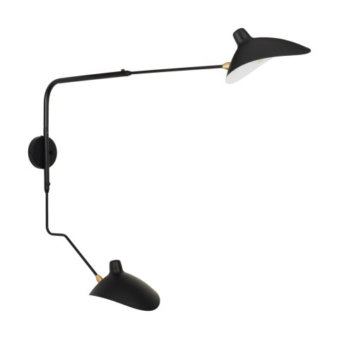 Lampa ścienna CRANE-2W S czarna 110 cm Lampa ścienna CRANE-2W S czarna 110 cm