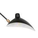 Lampa ścienna CRANE-2W S czarna 110 cm