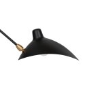 Lampa ścienna CRANE-2W S czarna 110 cm