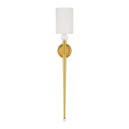 Lampa ścienna DAMA złota 92 cm
