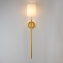 Lampa ścienna DAMA złota 92 cm
