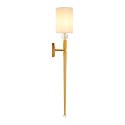 Lampa ścienna DAMA złota 92 cm