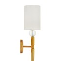 Lampa ścienna DAMA złota 92 cm