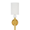 Lampa ścienna DAMA złota 92 cm
