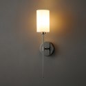 Lampa ścienna DARLING czarny połysk 53 cm