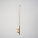 Lampa ścienna FLORENCE LED złota 86 cm