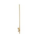 Lampa ścienna FLORENCE LED złota 86 cm