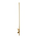 Lampa ścienna FLORENCE LED złota 86 cm