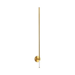 Lampa ścienna FRESCO LED złota 125 cm