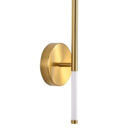 Lampa ścienna FRESCO LED złota 65 cm