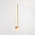 Lampa ścienna FRESCO LED złota 65 cm