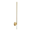 Lampa ścienna FRESCO LED złota 95 cm
