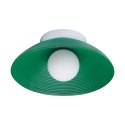 Lampa ścienna ILUSIONI zielona 26 cm