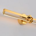 Lampa ścienna LOVELY LED złota 58 cm