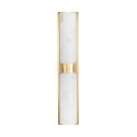 Lampa ścienna MURO LED biały marmur 66 cm