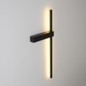 Lampa ścienna SOUL LED czarna 60 cm