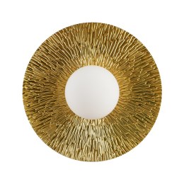 Lampa ścienna SUN L złota 40 cm