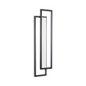 Lampa ścienna SYMMETRY-100 LED czarna 100 cm
