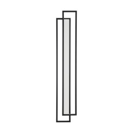 Lampa ścienna SYMMETRY-160 LED czarna 160 cm