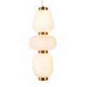 Lampa wisząca BRILLA-3 LED złota 23 cm