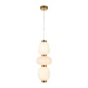 Lampa wisząca BRILLA-3 LED złota 23 cm