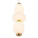 Lampa wisząca BRILLA-3 LED złota 23 cm