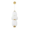 Lampa wisząca BRILLA-3 LED złota 23 cm