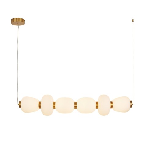 Lampa wisząca BRILLA-6 LED biało-złota 125 cm Lampa wisząca BRILLA-6 LED biało-złota 125 cm