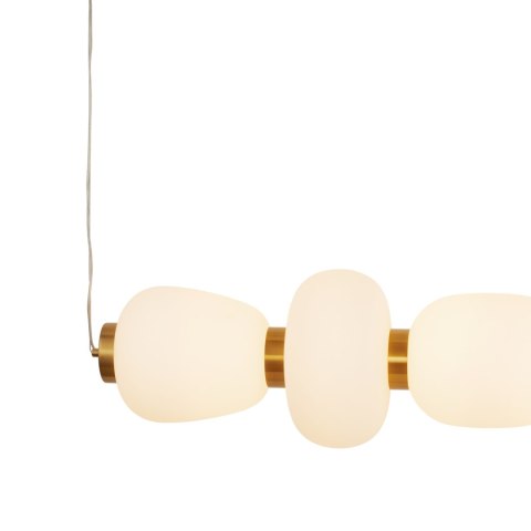 Lampa wisząca BRILLA-6 LED biało-złota 125 cm Lampa wisząca BRILLA-6 LED biało-złota 125 cm
