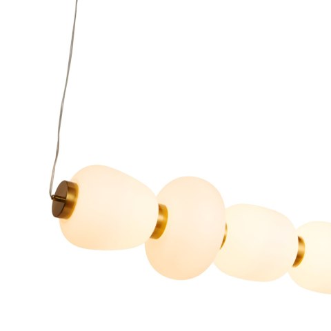 Lampa wisząca BRILLA-6 LED biało-złota 125 cm Lampa wisząca BRILLA-6 LED biało-złota 125 cm