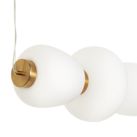 Lampa wisząca BRILLA-6 LED biało-złota 125 cm Lampa wisząca BRILLA-6 LED biało-złota 125 cm