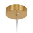 Lampa wisząca BRILLA-6 LED biało-złota 125 cm