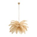 Lampa wisząca EMU pióra beżowe 100 cm