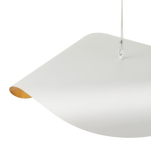 Lampa wisząca ENZO biało złota 40 cm Lampa wisząca ENZO biało złota 40 cm