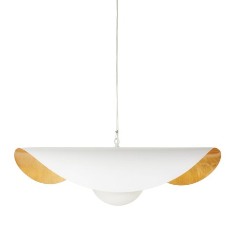 Lampa wisząca ENZO biało złota 60 cm Lampa wisząca ENZO biało złota 60 cm