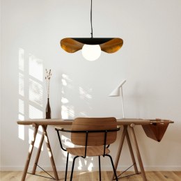 Lampa wisząca ENZO czarno złota 40 cm