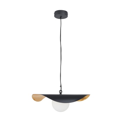 Lampa wisząca ENZO czarno złota 40 cm Lampa wisząca ENZO czarno złota 40 cm
