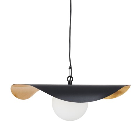 Lampa wisząca ENZO czarno złota 40 cm Lampa wisząca ENZO czarno złota 40 cm