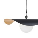 Lampa wisząca ENZO czarno złota 40 cm